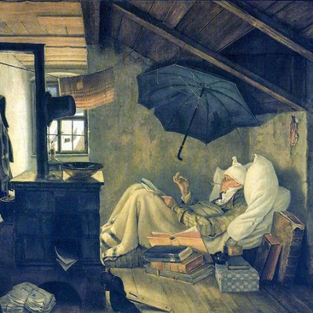 Carl Spitzweg Der arme Poet